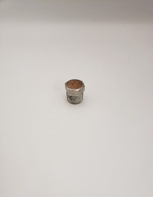 3/8" Male brass breather plug - 9833K23
