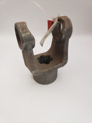 Yoke 35N 1-3/8" 6 spline, 21/64" pin hole - 35N22021