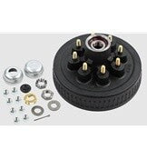 Pre-greased hub &amp; drum kit for 7K (9/16") - K08-219-2G