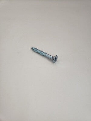 1/4"-10 x 2" Wood Screw Flat Phillips - DFP5530PZ