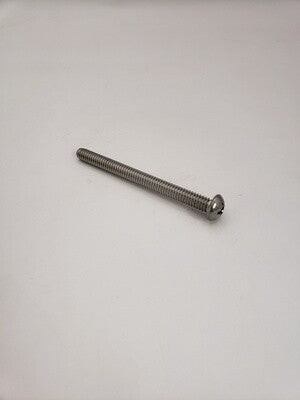 1/4"-20 x 3" Stainless Machine Screw Round - YMRP5738PS