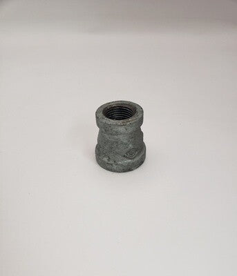 1/2" x 3/8" Bell Reducer Coupling Galv - FCR1412G