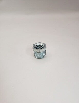 1/2" x 3/8" Hex Bushing Pipe Fitting Galv - FBH1412G