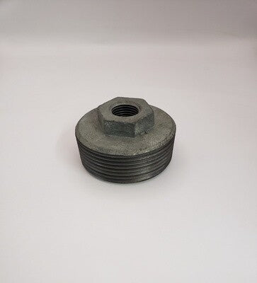 2-1/2" x 1/2" Hex Bushing Pipe Fitting Galv - FBH3414G
